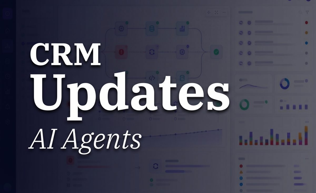 AI agents for CRM updates cover