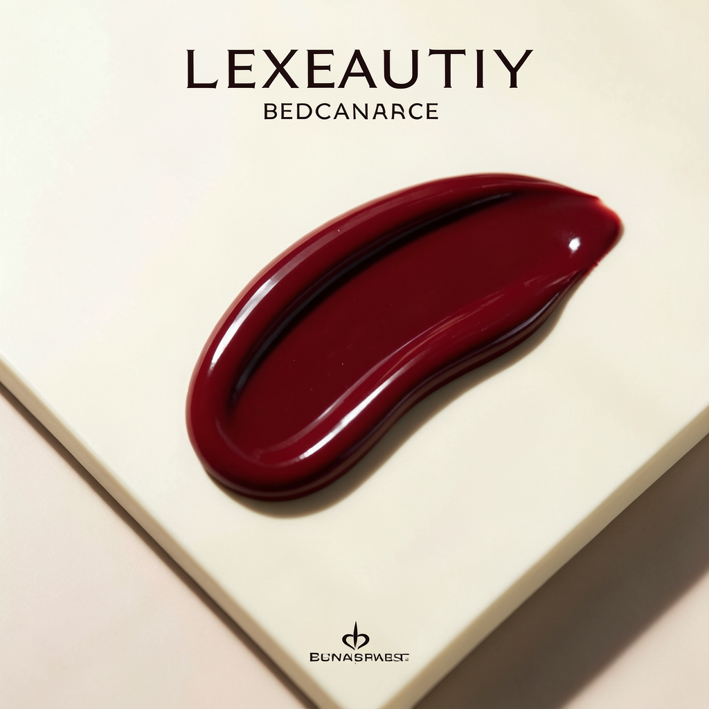 Luxury lipstick ad generated with FLUX.2 Klein 4B