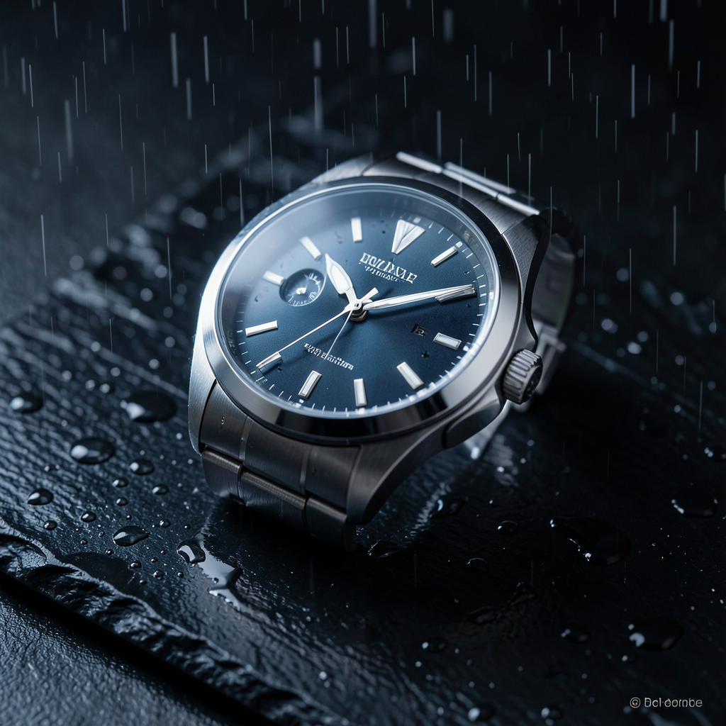 FLUX.2 Klein 4B product ads luxury watch prompt result