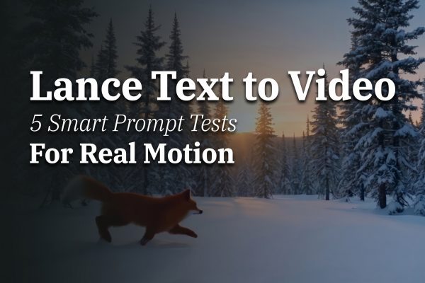 Lance Text to Video Review: 5 Fast Prompt Tests