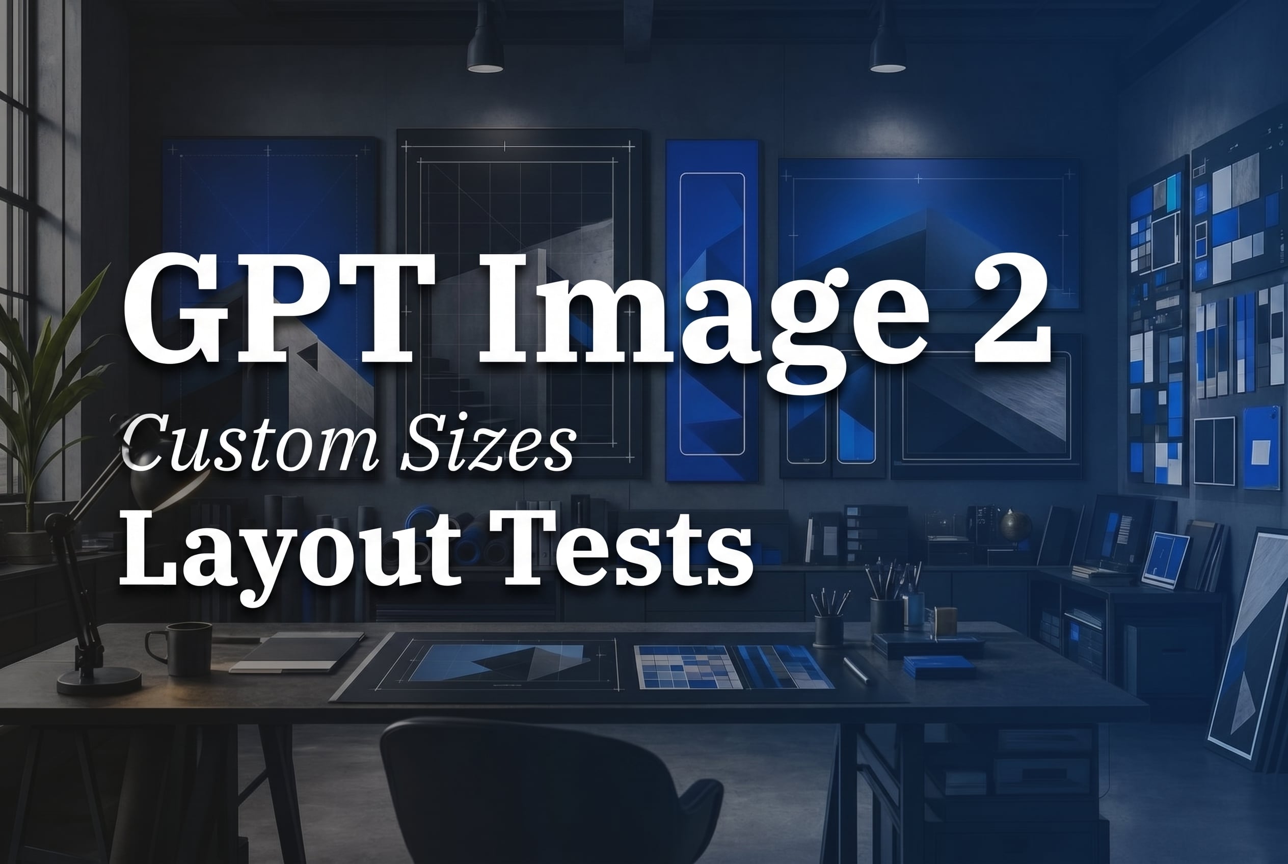 GPT Image 2 Custom layout tests cover