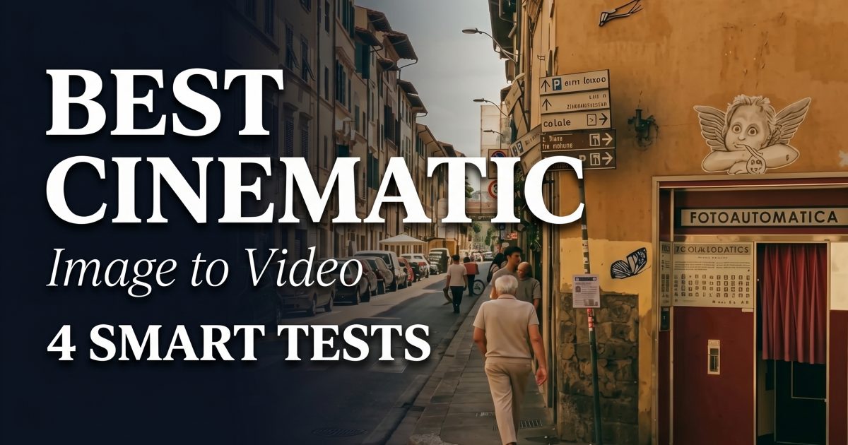 Best Cinematic Image-to-Video Models: 4 Smart Clip Tests
