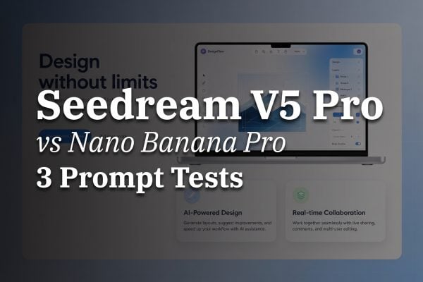 Seedream V5 Pro vs Nano Banana Pro: 3 Prompt Tests