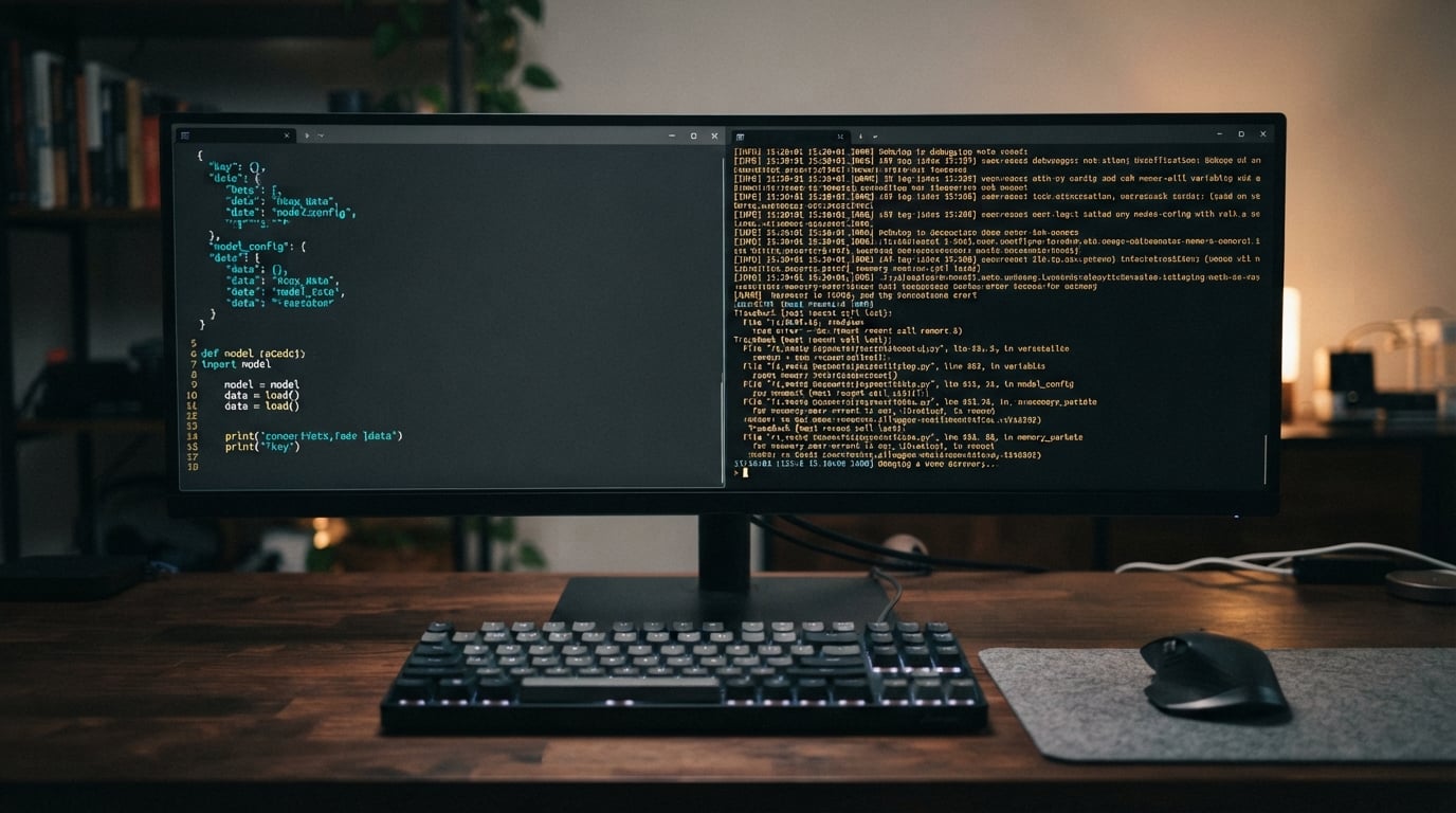 Qwen3.5-4B vs Qwen3.5-4B-heretic comparison illustration with two terminal panels